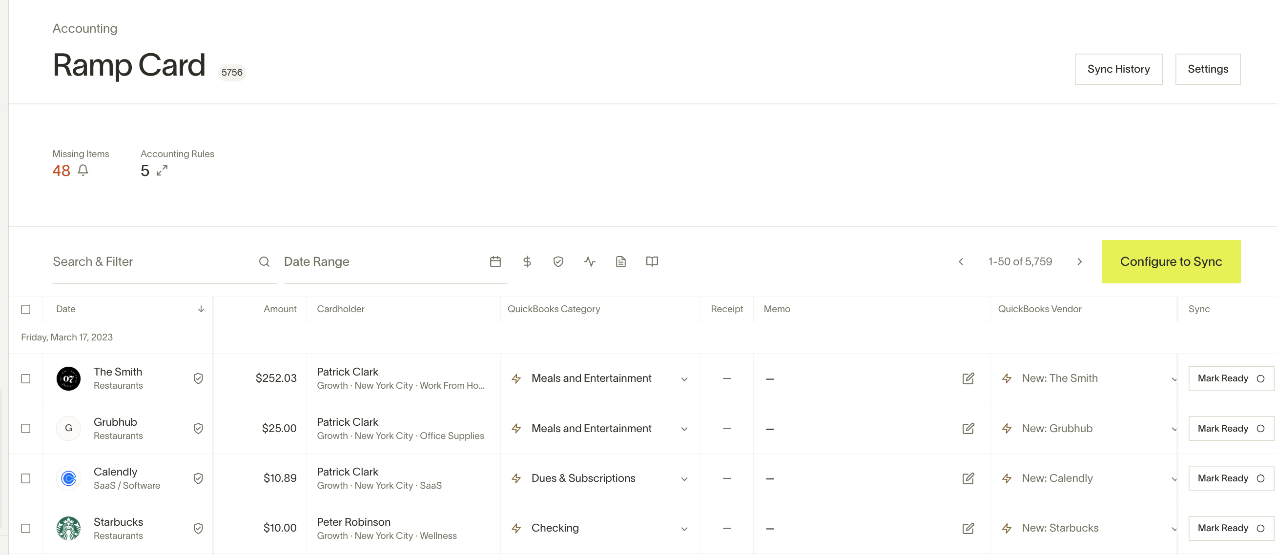 QuickBooks Online Overview Ramp